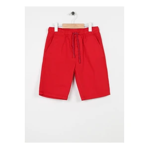 Koton Tie Waist Normal Boy's Red Shorts 3skb40019tw