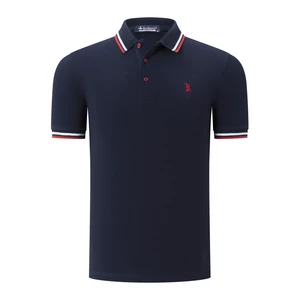 T8594 DEWBERRY MENS T-SHIRT-PLAIN NAVY BLUE