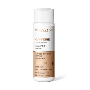 Revolution Haircare Posilňujúci šampón pre jemné vlasy bez objemu Caffeine (Energising Shampoo) 250 ml