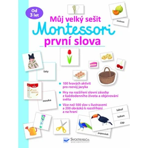 Můj velký sešit Montessori první slova