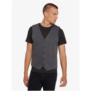 Grey Men's Vest Tom Tailor Denim - Men's