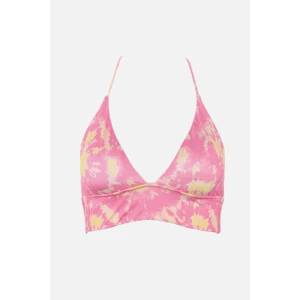 Trendyol Multi Color Print Detail Bikini Top