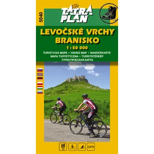 Levočské vrchy, Branisko -- 1:50 000 [MAPA]