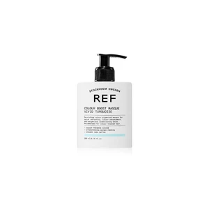 REF Colour Boost Masque jemná vyživující maska bez permanentních barevných pigmentů VIVID TURQUOISE 200 ml