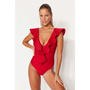 Costume intero donna Trendyol Frill detailed