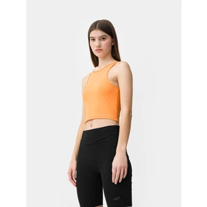 Dámský crop top s výřezem na zádech