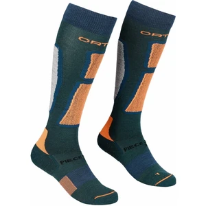 Ortovox Ski Rock'N'Wool Long Socks M Pacific Green 45-47 Calcetines de esquí