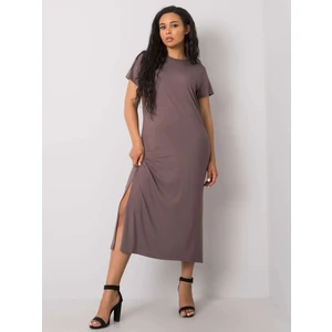 Plus size coffee dress by Nanette