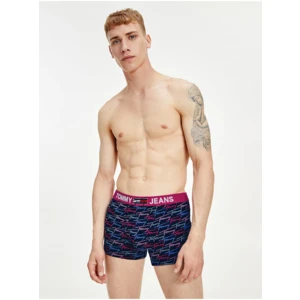 Dark Blue Men's Patterned Boxers Tommy Hilfiger - Men