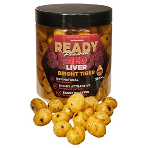 Starbaits tygří ořech ready seeds bright tiger 250 ml - red liver