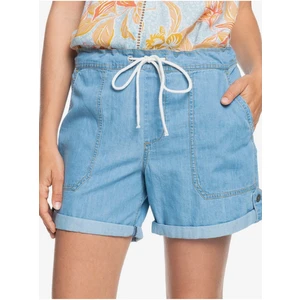 Blue Women's Denim Shorts Roxy Milady Beach - Women