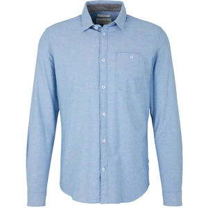 Light Blue Men's Shirt Tom Tailor - Men's