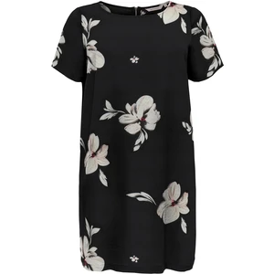 ONLY CARMAKOMA Dámske šaty CARLUX Loose Fit 15252999 Black Flower XL