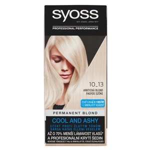 Syoss Color permanentní barva na vlasy odstín 10-13 Arctic Blond