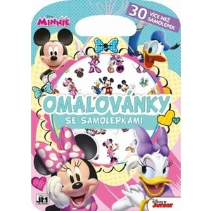 Omalovánky se samolepkami Minnie