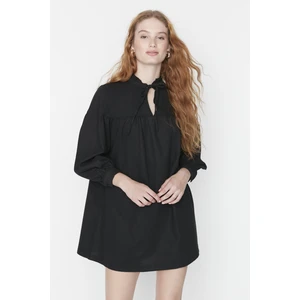 Trendyol Black Collar Detailed Dress