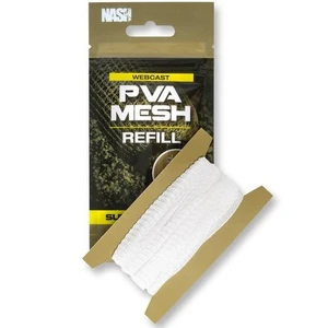 Nash náhradní pva punčocha webcast ultra weave pva refill 3 m - super narrow / průměr 18 mm