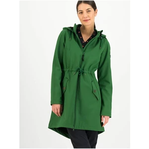 Green Parka Hood Blutsgeschwister Swallowtail Promenade - Women