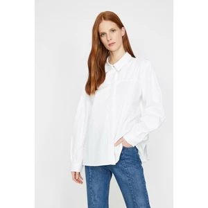 Koton Shirt - White - Regular fit