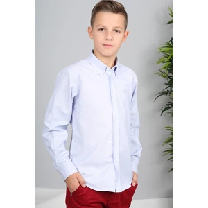 Camicia da ragazzo FASARDI i606_NDZ3801_BLUE