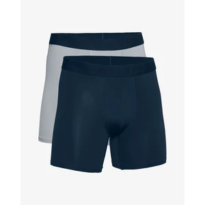 Under Armour Boxerky Tech Mesh 6in 2 Pack-NVY