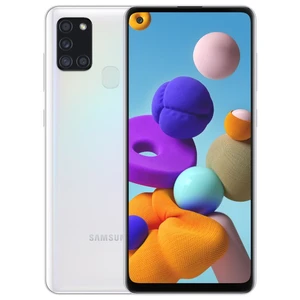 Samsung Galaxy A21s - A217F, Dual SIM, White - SK disztribúció