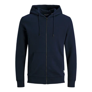 Dark Blue Basic Hoodie Jack & Jones - Men