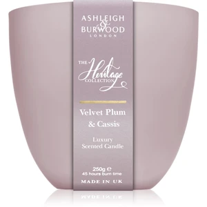 Ashleigh & Burwood London The Heritage Collection Velvet Plum & Cassis vonná sviečka 250 g