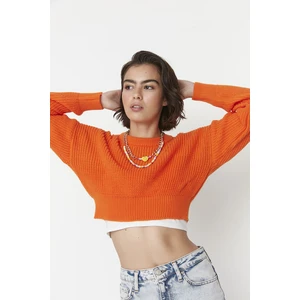 Trendyol Sweater - Orange - Regular fit