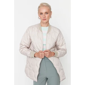 Trendyol Winter Jacket - Beige - Bomber jackets