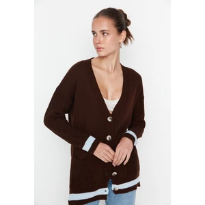 Trendyol Cardigan - Brown - Regular fit