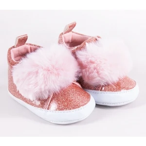 Gyermek cipő Yoclub Yoclub_Baby_Girls'_Shoes_OBO-0193G-0600_Pink