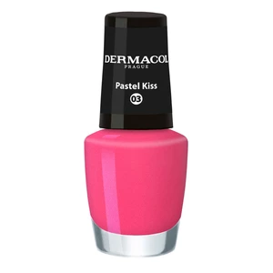 Dermacol Mini lak na nechty odtieň 03 Pastel Kiss 5 ml