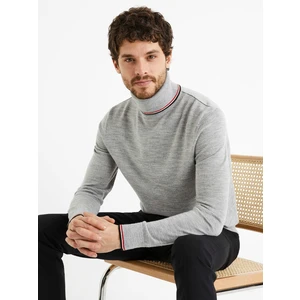 Celio Sweater with turtleneck Deblack - Men