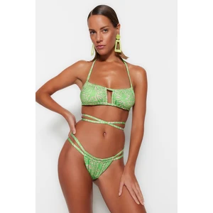 Trendyol Bikini Set - Multicolor - Animal print