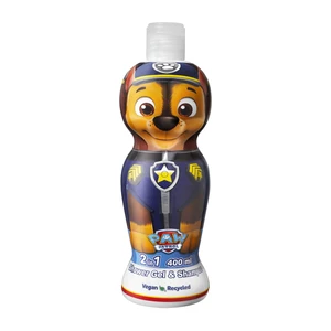 Nickelodeon Paw Patrol Shower Gel & Shampoo sprchový gél a šampón 2 v 1 pre deti Chase 400 ml