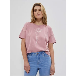 Pink Oversize T-Shirt Moodo - Women