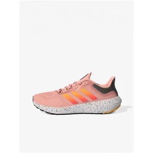 Růžové dámské běžecké boty adidas Performance Pureboost Jet - Dámské