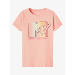 Pink Girl T-Shirt name it MTV - Girls