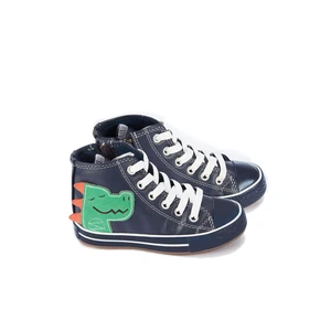 Denokids Dinosaur Clutches Boys Navy Blue Sneakers Sneakers.