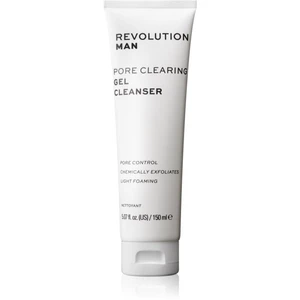 Revolution Man Pore Clearing čistiaci gél pre hydratáciu pleti a minimalizáciu pórov 150 ml