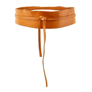 Brown Leather Strap Pieces Vibs - Women