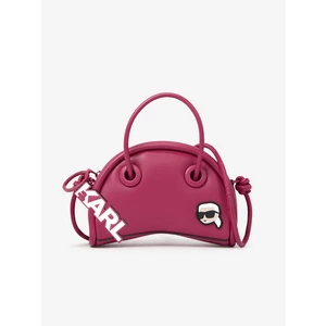 Dark pink women's handbag KARL LAGERFELD - Ladies