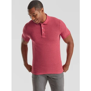 Iconic Polo Friut of the Loom Men's Red T-shirt