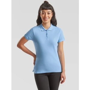 Polo Fruit of the Loom Women's Blue T-shirt