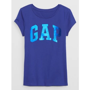 GAP Children's T-shirt with metallic logo - Girls