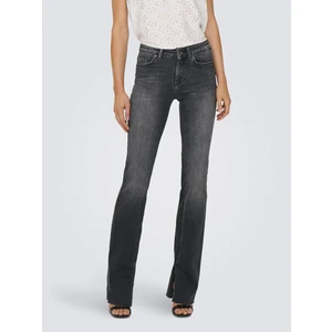 Black Women Flared Fit Jeans ONLY Blush - Women