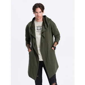 Ombre Men's long hooded sweatshirt PARIS