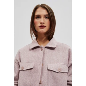 WOMEN JACKETS L-KU-4007 DPink