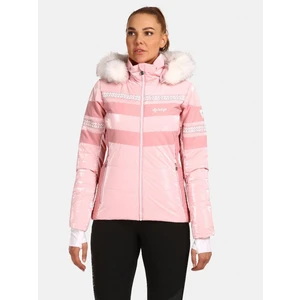 Women's ski jacket Kilpi DALILA-W Light pink